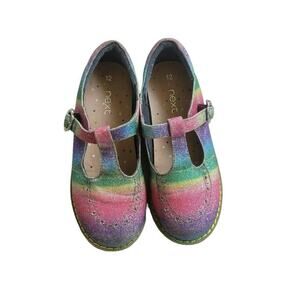 Next Rainbow Ombré T-Strap Shoes
